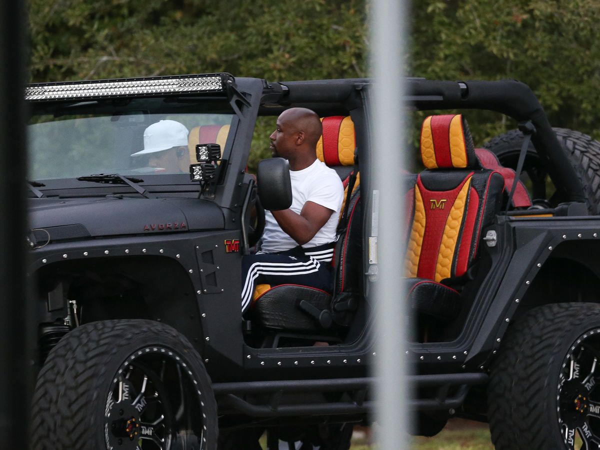 Wrangler Jeep own by Floyd Mayweather 