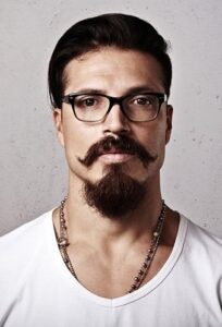 Van Dyke Beard Combined With Hipster Mustache