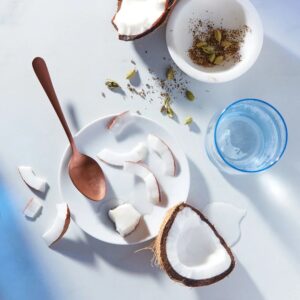 coconut milk and chai spice