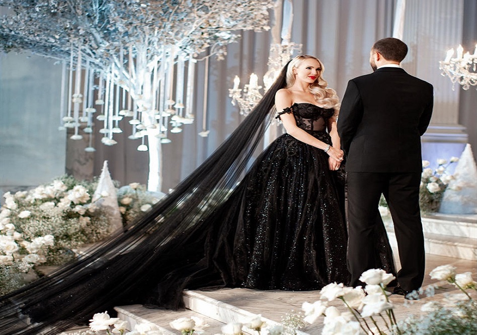 Top 6 Elegant Black Wedding Dress You Can't Look Away - FASHION 46