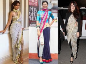 Innovative Saree Draping Styles