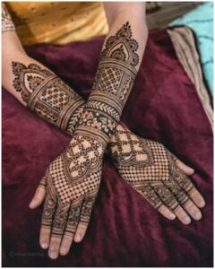 Moroccan Bridal Mehndi Design