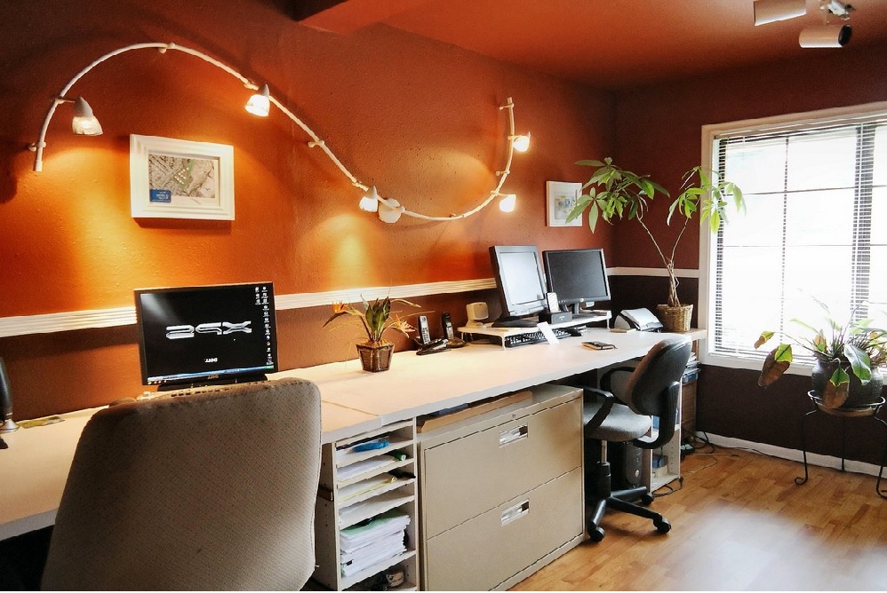 home office lighting tips